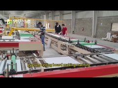 Machine de laminage de panneaux de plafond préfabriqués en PVC et en aluminium