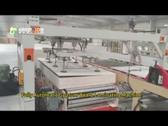Machine de laminage de faux plafond en plaque de gypse entièrement automatique et efficace