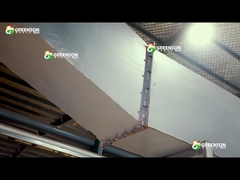 Équipement de fabrication de panneaux en fibres minérales absorbant le son pour la décoration intérieure