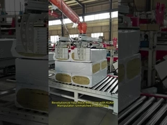 Révolutionnez votre ligne de laine de roche avec le manipulateur KUKA