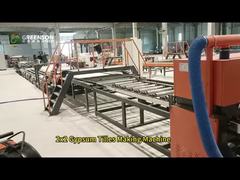 Fabrication en Chine de carreaux de plafond en plâtre