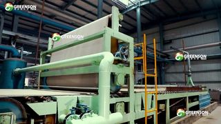 Machines de production de dalles de plafond en fibre minérale