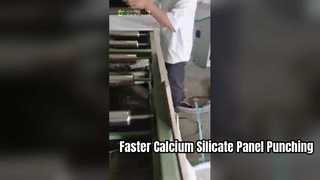 perforateur de panneau de silicate de calcium de 600 × 600 mm