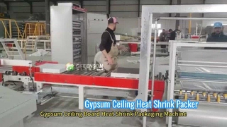 Emballeur thermorétractable pour plafond en gypse