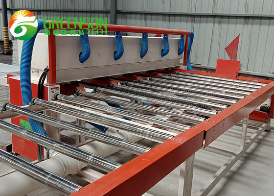 Un bon prix. 8 millions de découpeuse stratifiée par PVC de panneau de gypse de Sqm avec le collecteur de poussière en ligne