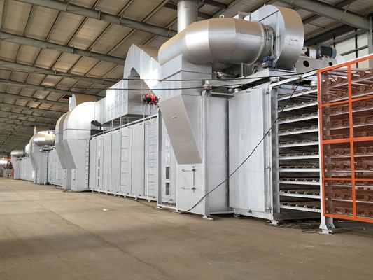 Un bon prix. Chaîne de production minérale complètement automatique de tuile de plafond de fibre avec 2 - 12 millions de capacités de Sqm en ligne