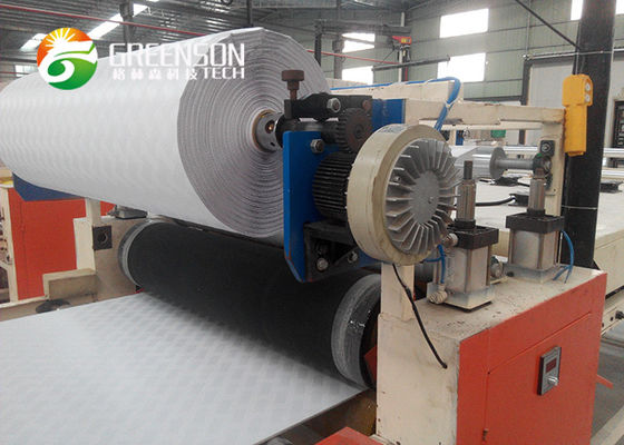 Chaîne de production de tuile de plafond de gypse de PVC avec 8 millions de capacité de Sqm