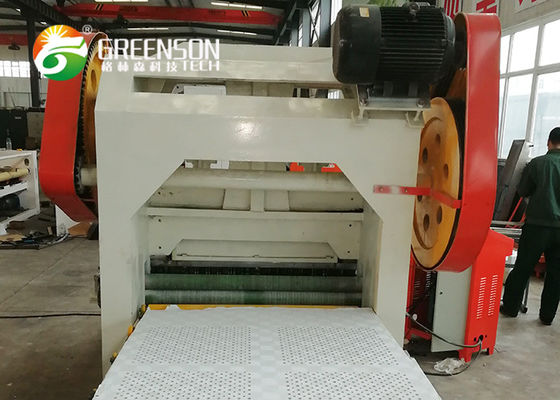 Tuile complètement automatique de plafond de gypse de trou de feuille de machine ronde de perforation faisant la machine