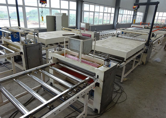 2 millions de mètres carrés de double face Pvc machine de stratification entièrement automatique pour la planche de gypse