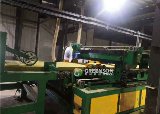 Un bon prix. Ligne de production automatisée efficace de panneaux en laine minérale en ligne