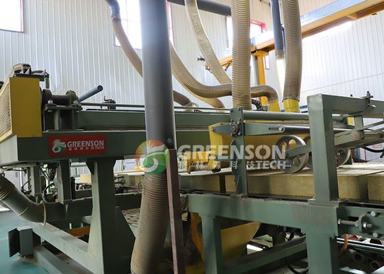 Ligne de production de panneaux en laine de pierre avec 80-200 kg/m3 Densité