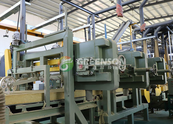 Un bon prix. Machine de fabrication de basalte de laine de pierre ligne de production de panneaux de laine de roche avec tension personnalisée en ligne