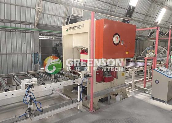 Machine de perforation de tôles métalliques en carton MgO