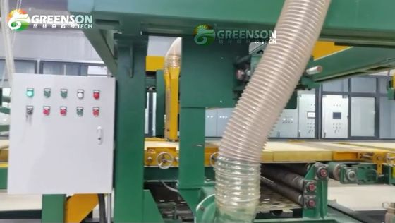 Ligne de production de panneaux en laine minérale personnalisable pour une largeur de 1200-2400 mm et une longueur de panneau illimitée