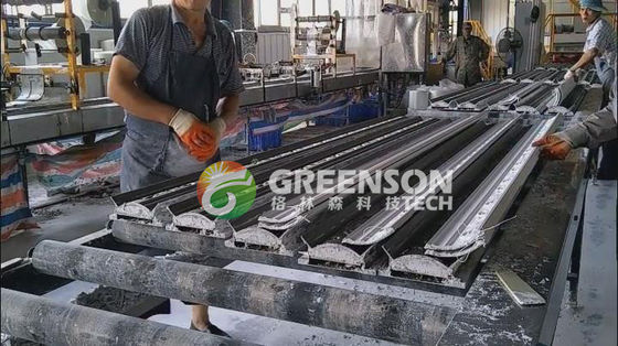 Ligne de production de corniches en gypse entièrement automatique