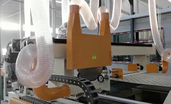 Ligne de production automatique de laine de roche pour matériaux de construction