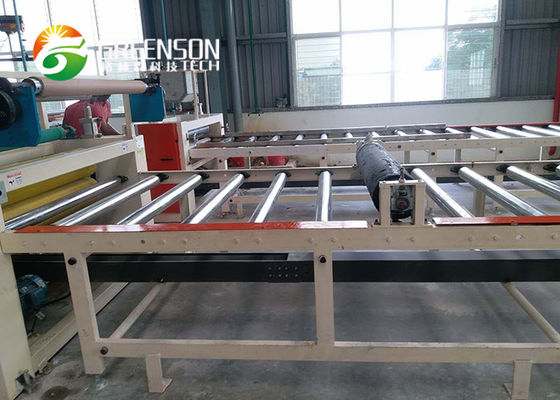 Machine à stratifier les parois sèches en PVC avec une seule face
