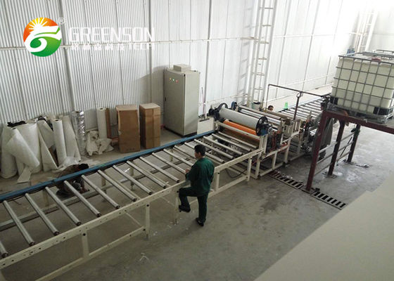 Machine de revêtement par stratification par extrusion de feuille d'aluminium en PVC