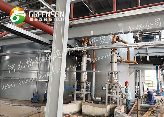 Chaîne de production adaptée aux besoins du client de panneau de laine de laitier de construction opération automatique