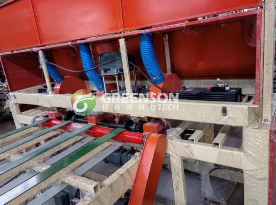 Un bon prix. Machine de laminage entièrement automatique de plaques de gypse avec 1300 mm de largeur réglable de la vitesse de laminage et 1 an de garantie en ligne