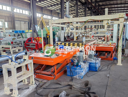 Un bon prix. Fully Automatic Lamination Machine for PVC Film Gypsum Board with 380V 50HZ Voltage and 2-6 Million Square Meters Capacity en ligne