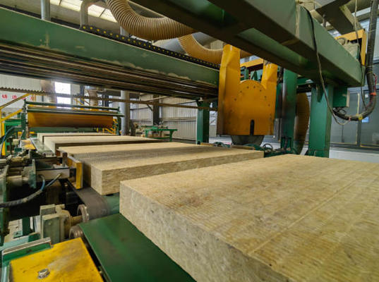 Un bon prix. Rock Wool Production Line with Mixing Forming and Water Cutting Processes for Mineral Wool Board Manufacturing en ligne
