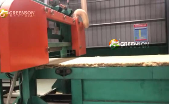 Ligne de production de laine de roche entièrement automatique avec une épaisseur de 50-200 mm et une capacité annuelle de 30 000 à 60 000 tonnes