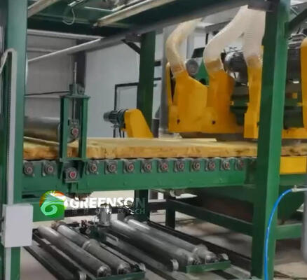 Un bon prix. Ligne de production de laine de roche personnalisée avec contrôle PLC 1,2 mètres de largeur et coupole de gaz naturel pour la fabrication de panneaux de laine minérale en ligne