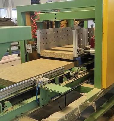 Un bon prix. Ligne de production de laine de roche de coupole à gaz naturel contrôlée par PLC pour des panneaux de laine minérale d'épaisseur 30-200 mm en ligne