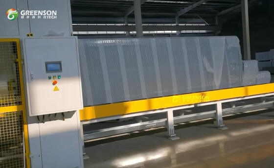 Ligne de production de la machine de panneaux sandwich en PUF PIR en laine de roche avec 3-15 m/min Vitesse réglable 40-300 mm Épaisseur et largeur 950-1200 mm