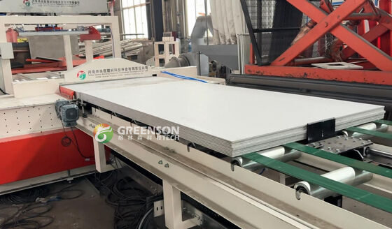 High Efficiency Drywall Strip Cutter / Gypsum Board Sawing Line Dust Free
