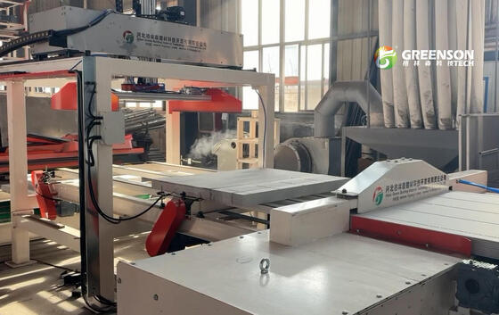 Un bon prix. Machine de fabrication de jambe de support de palette en plaques de plâtre en ligne