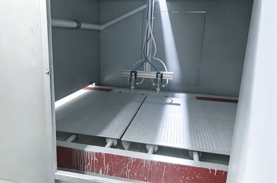 Un bon prix. Ligne de peinture par pulvérisation automatique pour panneaux de plafond en gypse en ligne