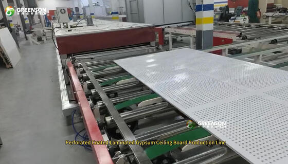 Usine de production de peinture par pulvérisation de panneaux de gypse à haut rendement