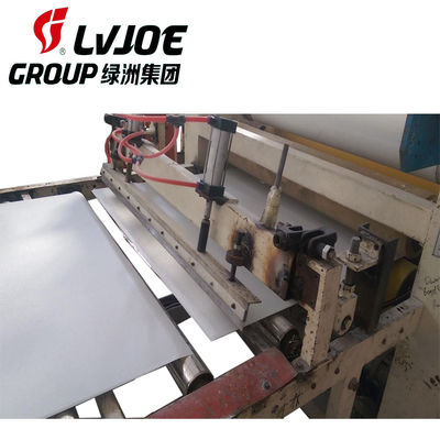 Double machine de stratification de Plasterbaord de papier d'aluminium de PVC de côté et