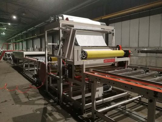 Un bon prix. Machine décorative complètement automatique de panneau de stratifié de film de PVC pour à haute production en ligne