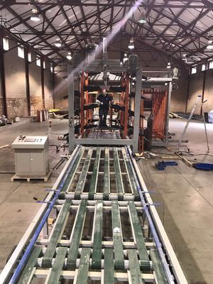 Un bon prix. Chaîne de production ignifuge automatique de panneau d'oxyde de magnésium en ligne