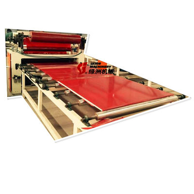 Petite machine d'extrusion de plafond de PVC de courant ascendant pour la plaque de plâtre de stratification