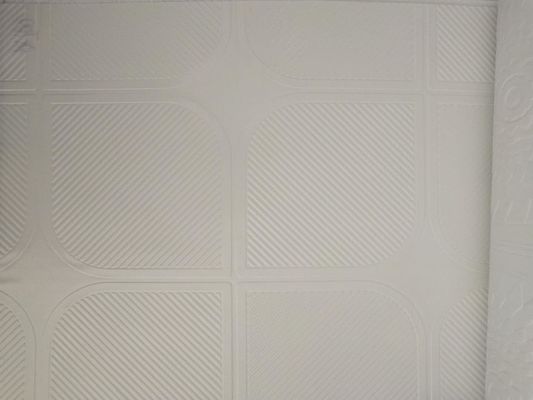Un bon prix. Divers film stratifié de PVC de panneau de gypse, panneau de plafond de gypse favorable à l'environnement en ligne