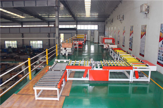 Usine de machine de stratification de plaques de plâtre entièrement automatique pour chaîne de production à 15 m/min