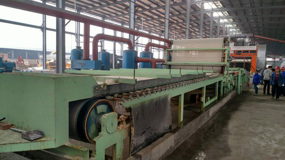 Un bon prix. Usine de plafond de laine minérale répertoriée par CE de machine de tuile de plafond d'OIN 9001 en ligne