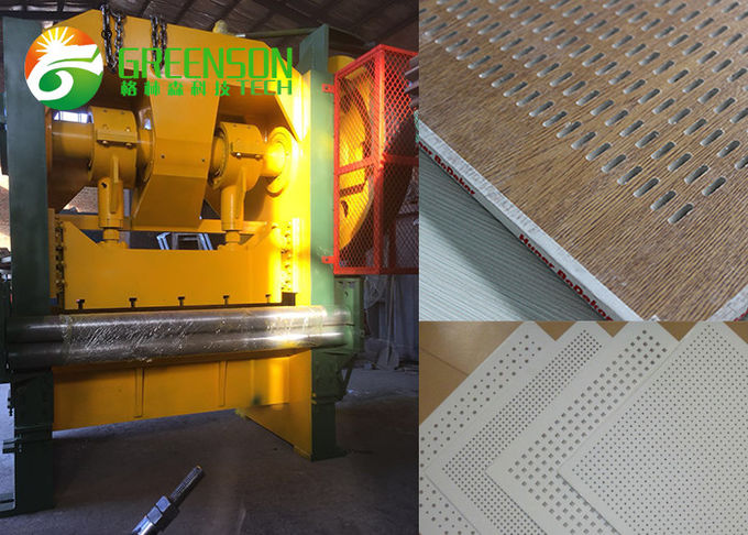 Machine automatique de perforation de feuille pour les tuiles de plafond de gypse/le panneau ciment de fibre